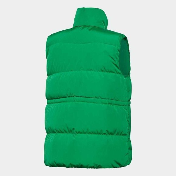 NEW Size XS X-Small   Adidas Originals Green Down Zip-Up Puffer Vest GD2521 - Picture 9 of 9